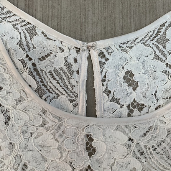 NINA AUSTIN ivory lace dress - Picture 14 of 15